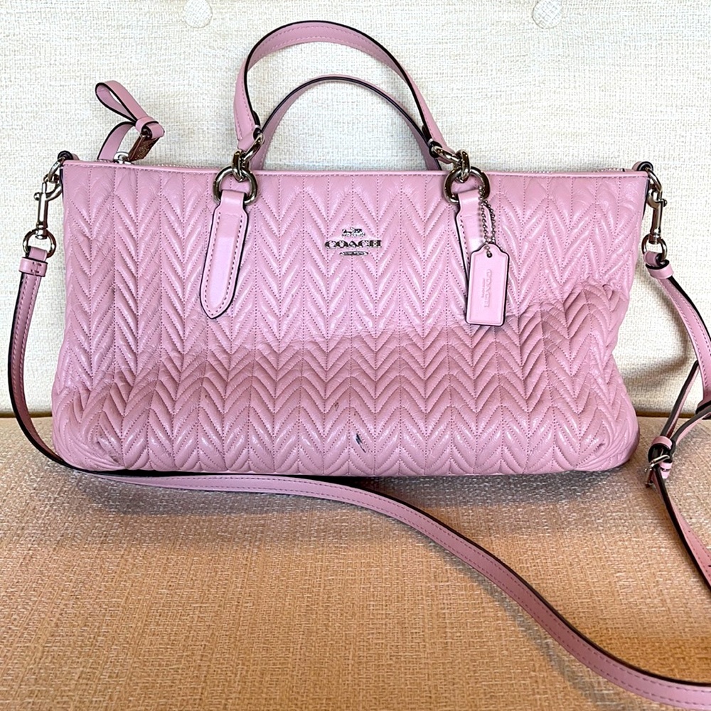 Light Pink Coach Purse